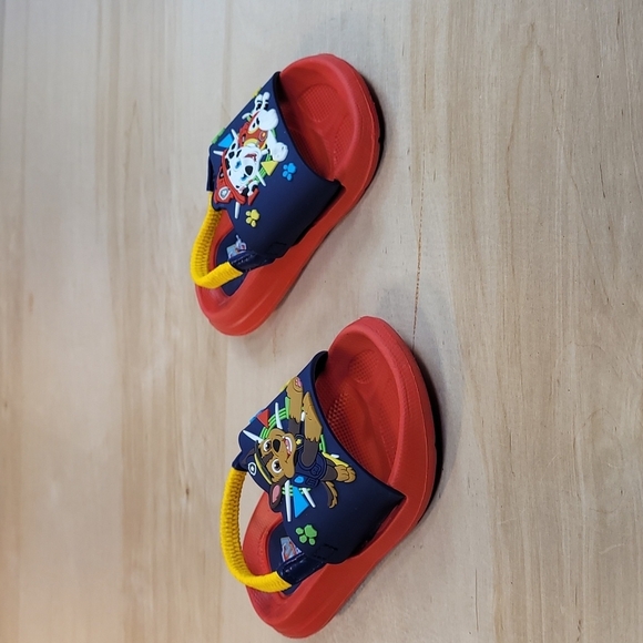 Paw Patrol Red Blue Slip-On Sandals - Picture 3 of 9